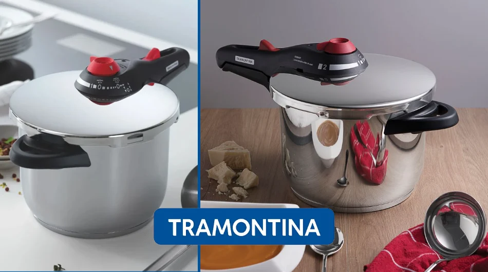 Panela de Pressão Tramontina Inox é boa
